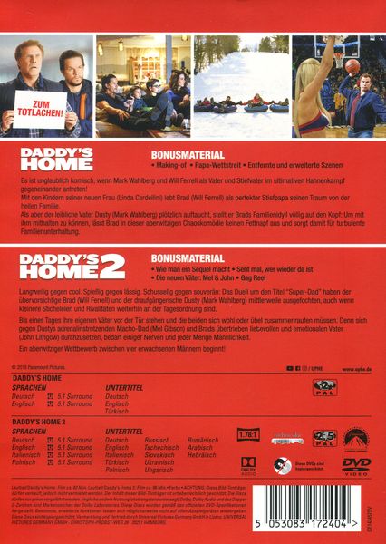 Daddy s Home 2 Movie Collection 2 DVDs von Sean Anders DVD