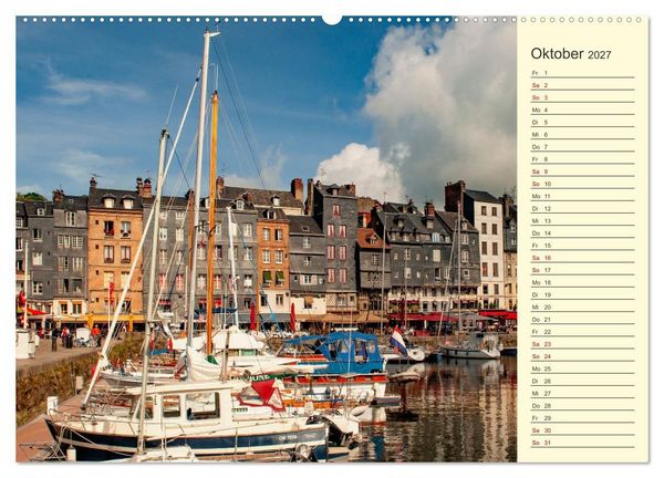 Produktbild: Zauberhafte Normandie: Frankreichs wilde, wunderbare K&uuml;ste (hochwertiger Premium Wandkalender 2027 DIN A2 quer), Kunstdruck in Hochglanz