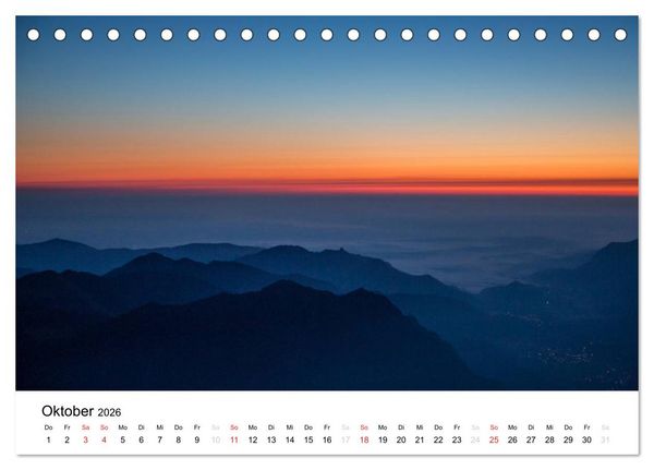 Produktbild: Tirol &ndash; Impressionen aus dem Alpenland (Tischkalender 2026 DIN A5 quer), CALVENDO Monatskalender