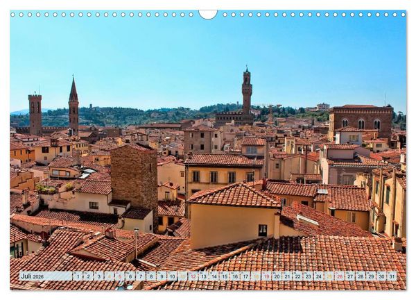 Produktbild: Florenz - Sch&ouml;nheit in der Toskana (Wandkalender 2026 DIN A3 quer), CALVENDO Monatskalender