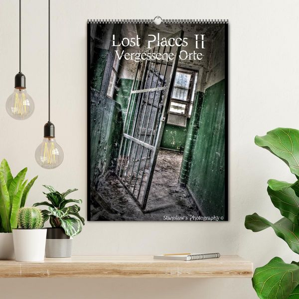 Produktbild: Lost Places II, Vergessene Orte (Wandkalender 2026 DIN A2 hoch), CALVENDO Monatskalender