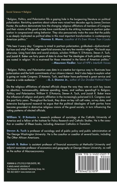 Produktbild: Religion, Politics, and Polarization