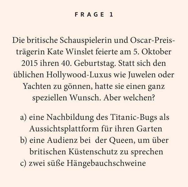 Produktbild: 40. Geburtstag. Das Quiz