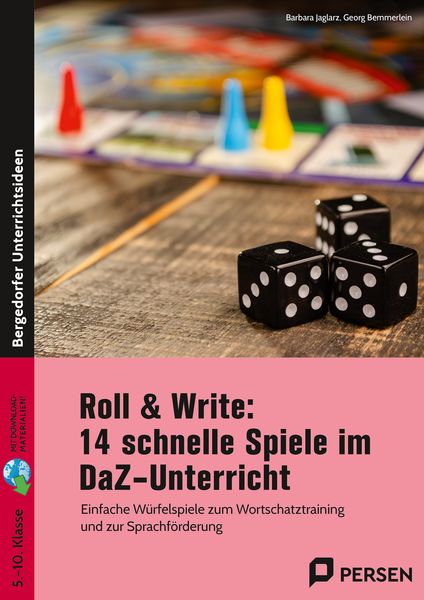 Produktbild: Roll & Write: 14 schnelle Spiele im DaZ-Unterricht