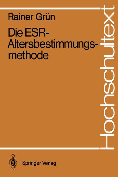 Produktbild: Die ESR-Altersbestimmungsmethode