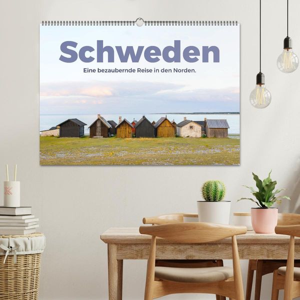 Produktbild: Schweden - Eine bezaubernde Reise in den Norden. (Wandkalender 2026 DIN A2 quer), CALVENDO Monatskalender