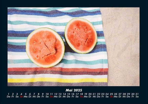 Produktbild: Obstkalender 2025 Fotokalender DIN A4
