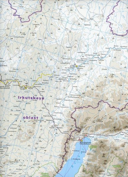 Reise Know-How Landkarte Russland - vom Baikalsee bis Wladiwostok / Russia - from Lake Baikal to Vladivostok (1:2.000.000)