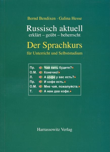 Produktbild: Russisch aktuell / Der Sprachkurs. F&uuml;r Unterricht und Studium (Buch)