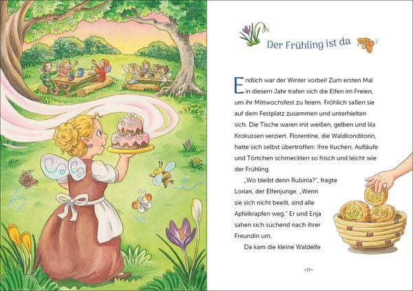 Produktbild: Rubinia Wunderherz, die mutige Waldelfe (Band 4) - Gefahr im Elfenwald