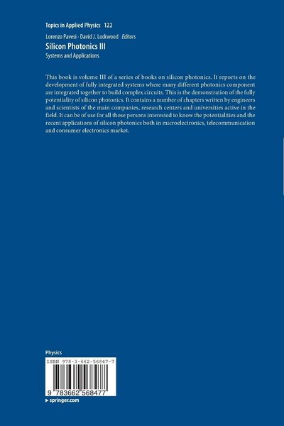 Produktbild: Silicon Photonics III