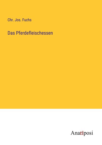 Produktbild: Das Pferdefleischessen