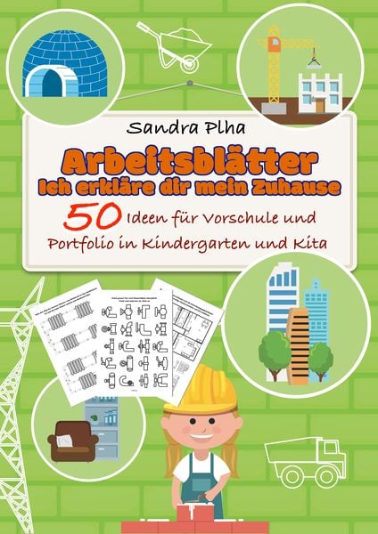 Produktbild: KitaFix-Kreativ: Arbeitsbl&auml;tter Ich erkl&auml;re dir mein Zuhause (50 Ideen f&uuml;r Vorschule und Portfolio in Kindergarten und Kita)