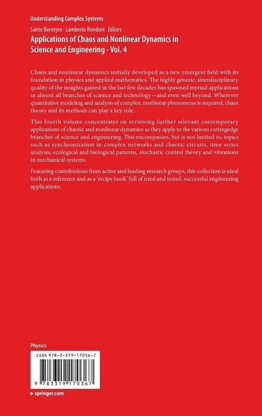 Produktbild: Applications of Chaos and Nonlinear Dynamics in Science and Engineering - Vol. 4