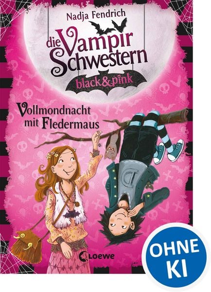 Produktbild: Die Vampirschwestern black & pink (Band 2) - Vollmondnacht mit Fledermaus