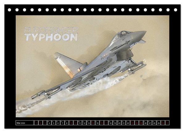 Produktbild: Aero Action Art - Luftfahrt Kunst (Tischkalender 2026 DIN A5 quer), CALVENDO Monatskalender