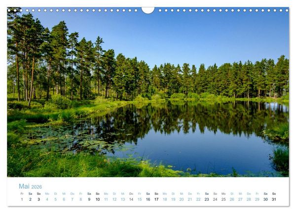 Produktbild: Schwedens Seen (Wandkalender 2026 DIN A3 quer), CALVENDO Monatskalender
