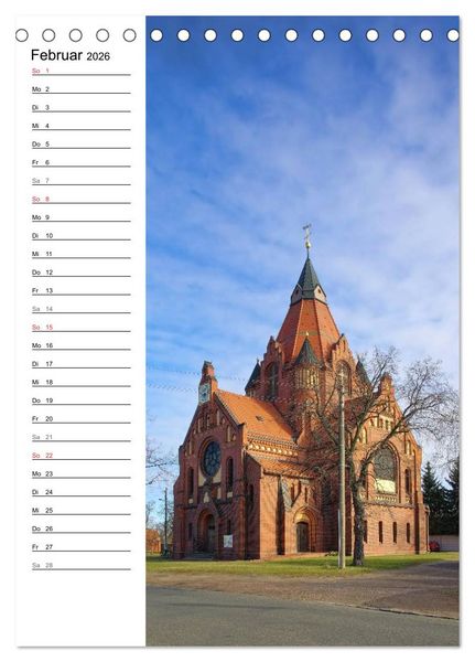 Produktbild: Dessau - Anhaltisches Erbe (Tischkalender 2026 DIN A5 hoch), CALVENDO Monatskalender