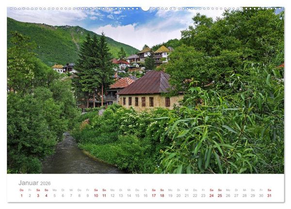 Produktbild: Kreuz und quer durch Bosnien-Herzegowina (hochwertiger Premium Wandkalender 2026 DIN A2 quer), Kunstdruck in Hochglanz