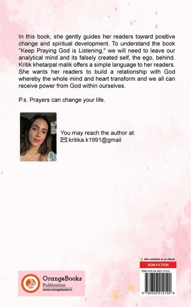 Produktbild: Keep praying God is listening