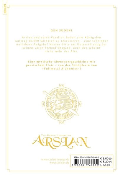 Produktbild: The Heroic Legend of Arslan 16