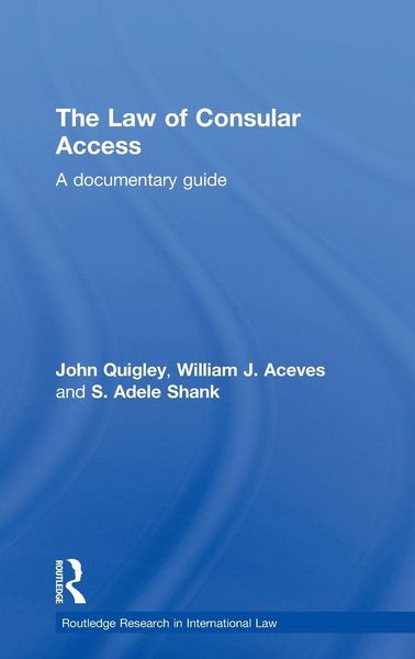 Produktbild: The Law of Consular Access