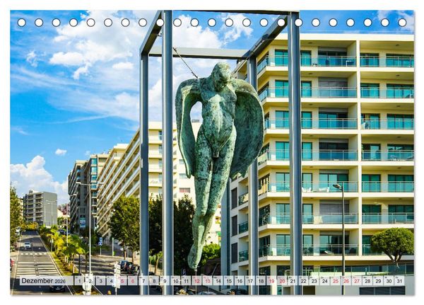 Produktbild: Madeira Die Stadt Funchal (Tischkalender 2026 DIN A5 quer), CALVENDO Monatskalender