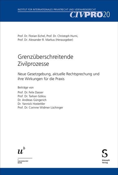 Produktbild: Grenz&uuml;berschreitende Zivilprozesse