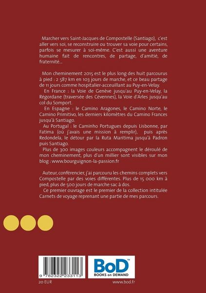 Produktbild: Sur les Chemins de Compostelle 2015