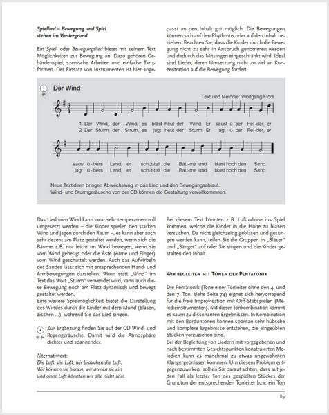 Produktbild: Musikalische Fr&uuml;herziehung in Vorschule und Kindergarten