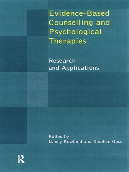 Produktbild: Evidence Based Counselling and Psychological Therapies