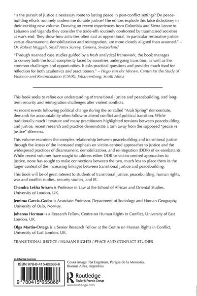 Produktbild: Transitional Justice and Peacebuilding on the Ground