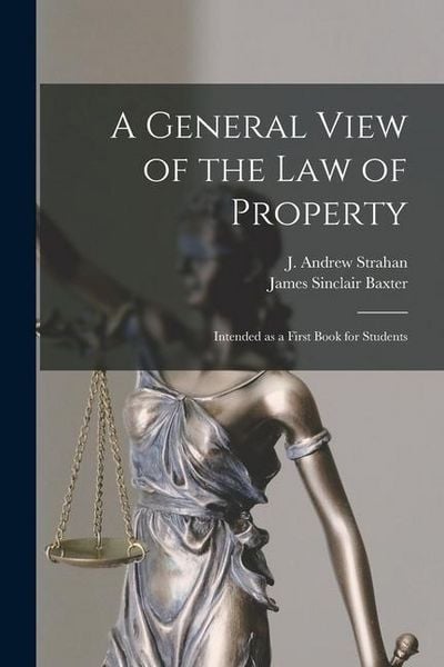 Produktbild: A General View of the Law of Property: Intended as a First Book for Students