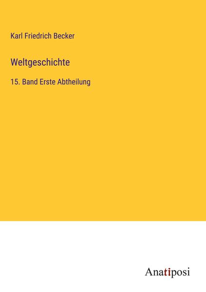 Produktbild: Weltgeschichte