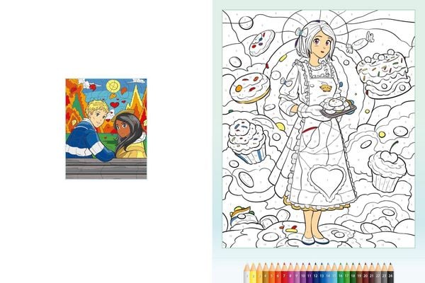 Produktbild: Malen nach Zahlen Manga