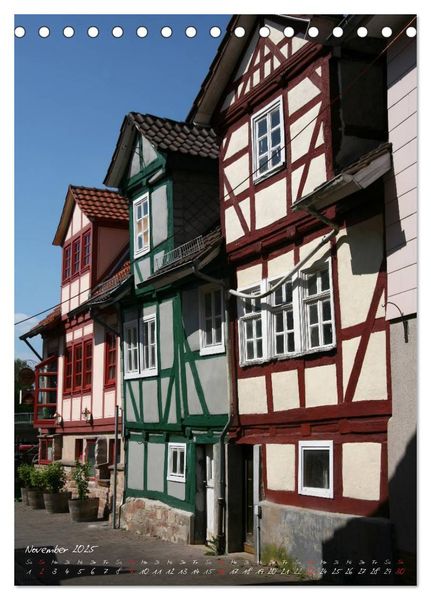 Rotenburg an der Fulda (Tischkalender 2025 DIN A5 hoch), CALVENDO Monatskalender