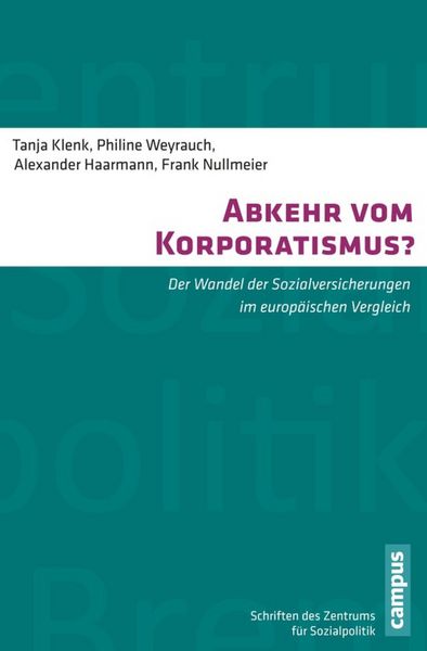 Produktbild: Abkehr vom Korporatismus?