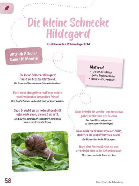 Produktbild: Das Krippen-Jahreszeitenbuch: Fingerspiele & Mitmachreime