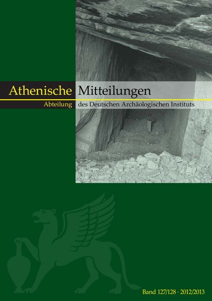 Produktbild: Mitteilungen des Deutschen Arch&auml;ologischen Instituts, Athenische Abteilung