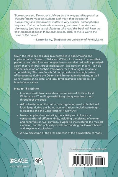Produktbild: Bureaucracy and Democracy