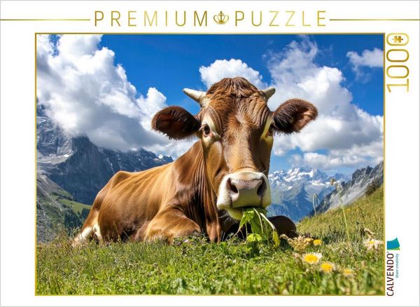 Produktbild: CALVENDO Puzzle So macht das Kauen Spa&szlig; | 1000 Teile Lege-Gr&ouml;&szlig;e 64x48cm Foto-Puzzle f&uuml;r gl&uuml;ckliche Stunden