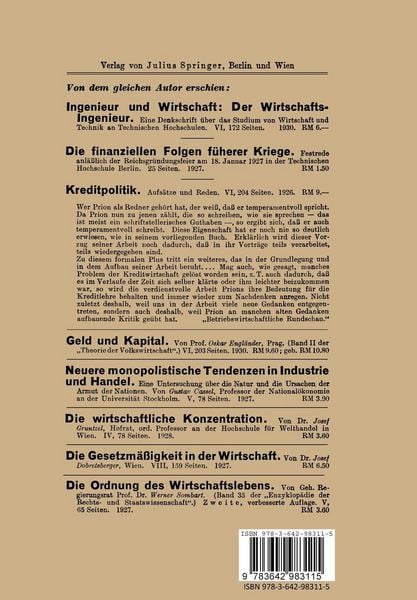 Produktbild: Selbstfinanzierung der Unternehmungen