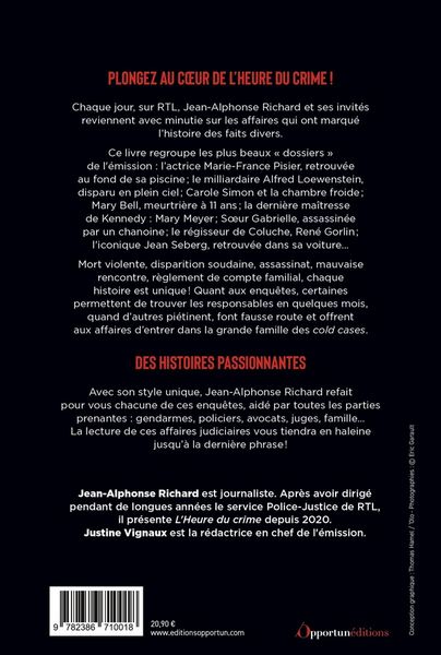 Produktbild: Les plus grandes affaires de L'heure du crime