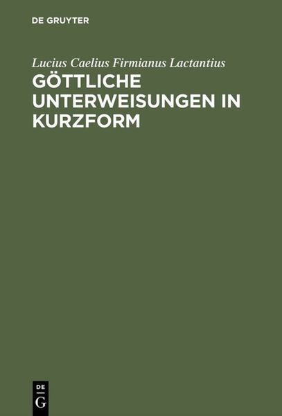 Produktbild: G&ouml;ttliche Unterweisungen in Kurzform