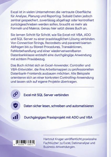 Produktbild: Excel VBA und ADO f&uuml;r die Praxis