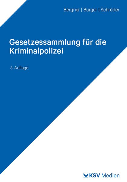 Produktbild: Gesetzessammlung f&uuml;r die Kriminalpolizei