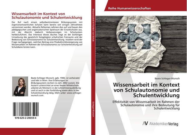 Produktbild: Wissensarbeit im Kontext von Schulautonomie und Schulentwicklung