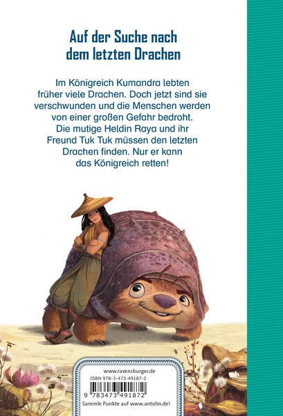 Produktbild: Disney Raya und der letzte Drache - F&uuml;r Erstleser