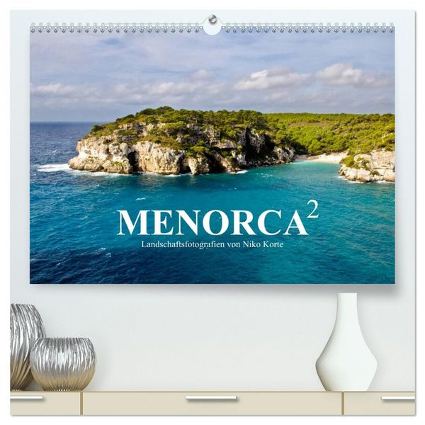 Produktbild: MENORCA 2 - Landschaftsfotografien von Niko Korte (hochwertiger Premium Wandkalender 2026 DIN A2 quer), Kunstdruck in Hochglanz