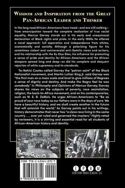 Produktbild: Philosophy and Opinions of Marcus Garvey [Volumes I & II in One Volume]